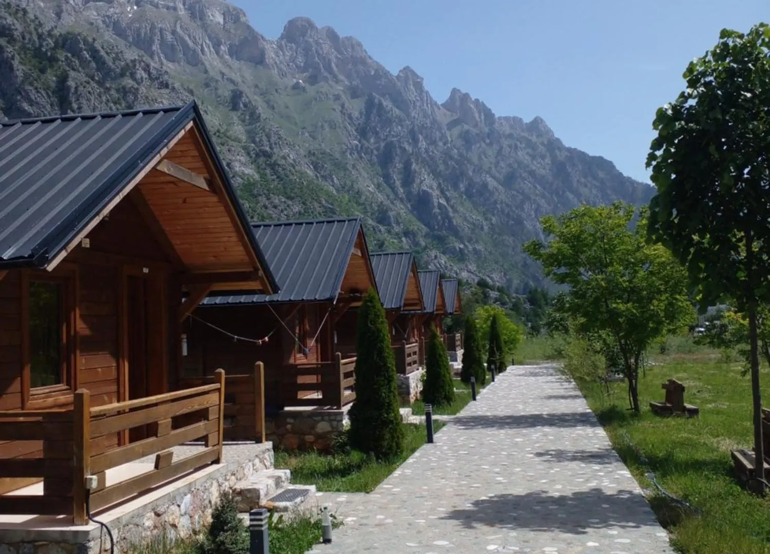 Cntr Park Valbona Villa Albanien
